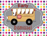 Early Dismissal - 2:00 p.m.